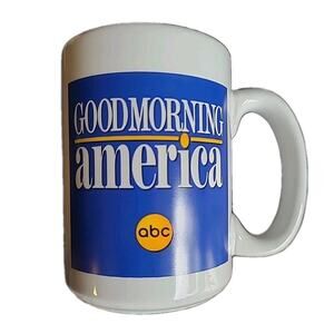Good Morning America TV Show Promotional Coffee Cup